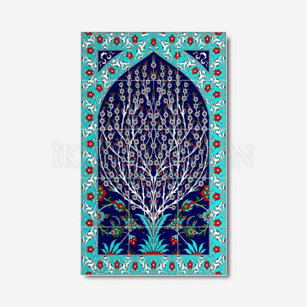 60×100 cm Seramik Duvar Panosu – ic-60×100-5