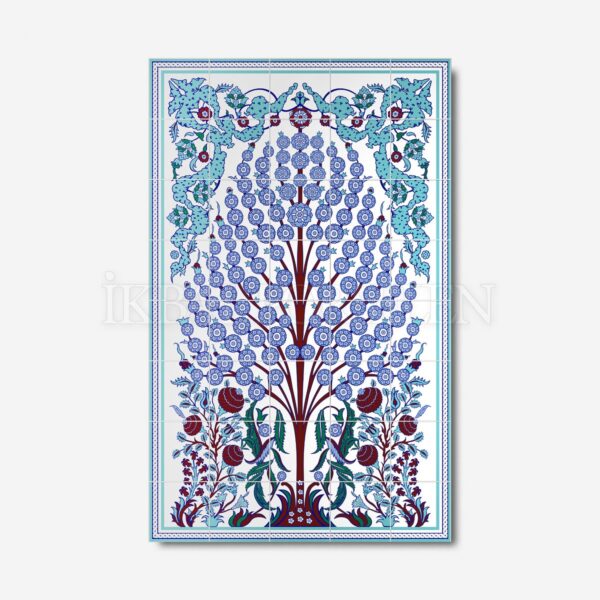 100×160 cm Seramik Duvar Panosu – ic-100×160-2