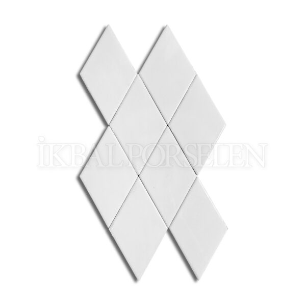 8,5×15 cm Diamond Seramik Karo – Beyaz – igc601