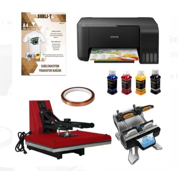 Sublimasyon Baskı Makinesi Sarf Malzemesi